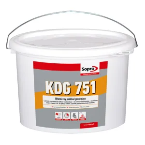 SOPRO KDG 751 - BITUMICZNY PODKŁAD GRUNTUJĄCY 5 KG