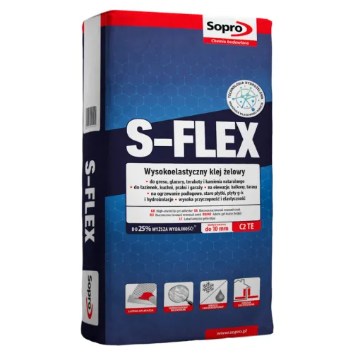 SOPRO S-FLEX 201 - WYSOKOELASTYCZNY KLEJ ŻELOWY 5 KG