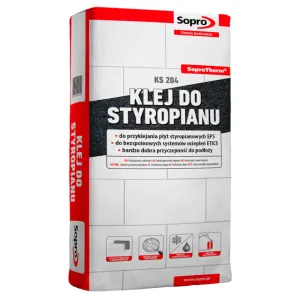 SOPRO SOPROTHERM KS 204 - KLEJ DO STYROPIANU 25 KG