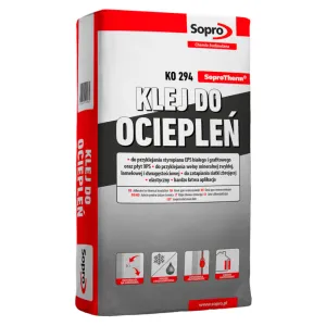 SOPRO SOPROTHERM KO 294 - KLEJ DO OCIEPLEŃ 25 KG