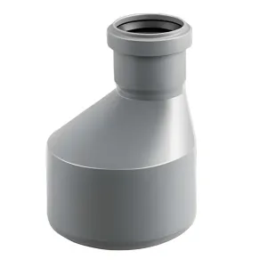 MAGNAPLAST ZWĘŻKA REDUKCYJA DŁUGA PP FI 50/40 MM HTR SZARA 11300