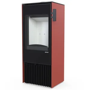 DEFRO HOME KOMINEK WOLNOSTOJACY ADEO 6 KW CZERWONY