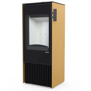 DEFRO HOME KOMINEK WOLNOSTOJACY ADEO 6 KW ZŁOTY