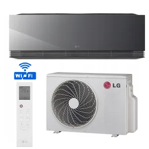 LG ARTCOOL MIRROR AI SOFT AIR 2,5 KW KLIMATYZATOR AA09SP A+++ / A+++