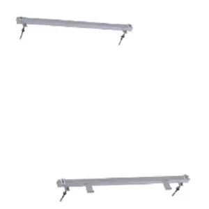 HEWALEX UCHWYT BAZOWY KS2100-1B-T150 (kąt nachylenia >30st; profil ALU do gont bitumiczny / papa, dla 1 kolektora) HSM121UT15B