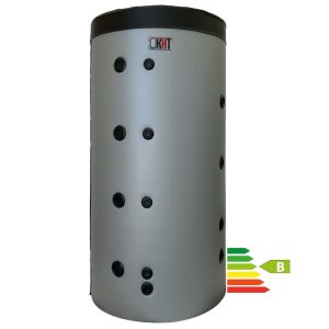 KHT PS-00-200-GP-PS - STOJĄCY ZBIORNIK BUFOROWY BEZ WĘŻOWNIC W ZDEJMOWALNEJ IZOLACJI 200 L