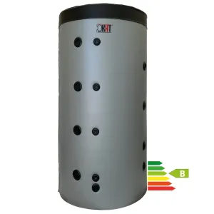 KHT PS-00-200-GP-PS - STOJĄCY ZBIORNIK BUFOROWY BEZ WĘŻOWNIC W ZDEJMOWALNEJ IZOLACJI 200 L