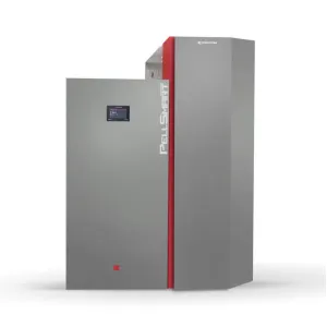 KOŁTON KOCIOŁ PELLETOWY PELLSMART 15 KW - ZASOBNIK PO LEWEJ STRONIE