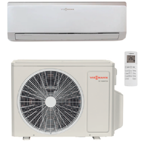 VIESSMANN VITOCLIMA 200-S COMFORT 2,7 KW ZK07633 KPL (Technologia zimnej plazmy do oczyszczania powietrza w pomieszczeniach; A++ / A+; grzanie do -15C)