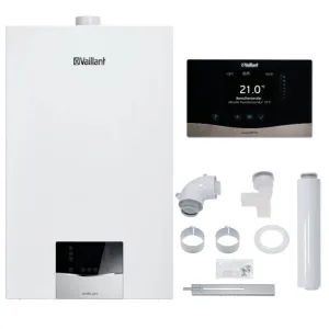  VAILLANT PAKIET KOCIOŁ 2-FUNKCYJNY ECOTEC PLUS VCI 26/1-5 ZE ZINTEGROWANYM ZASOBNIKIEM 20 L + REGULATOR SENSOCOMFORT VRC 720 + ZESTAW DO SZACHTU 0010043668