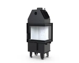 DEFRO HOME WKŁAD KOMINKOWY STALOWY INTRA XSM 8kW BOCZNY PRAWY MINI
