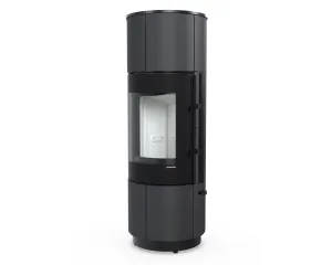DEFRO HOME PIECYK WOLNOSTOJACY ORION  KRM 2.0 CZARNY MAT 6kW