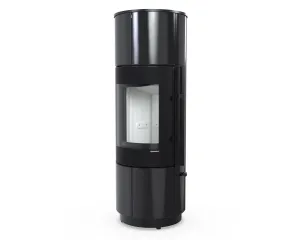 DEFRO HOME PIECYK WOLNOSTOJACY ORION  KRM 2.0 CZARNY POŁYSK 6kW