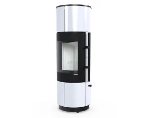 DEFRO HOME PIECYK WOLNOSTOJACY ORION  KRM 2.0 BIAŁY POŁYSK 6kW