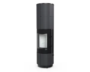 DEFRO HOME PIECYK WOLNOSTOJACY ORION PLS KRM 2.0 CZARNY MAT 6kW