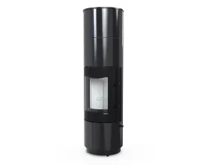 DEFRO HOME PIECYK WOLNOSTOJACY ORION PLS KRM 2.0 CZARNY POŁYSK 6kW