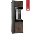 KRATKI PRO PIEC STALOWY KOZA TORA/S 8 KW FI 150 SPIEK OXIDE MORO Z DOMYKANIEM