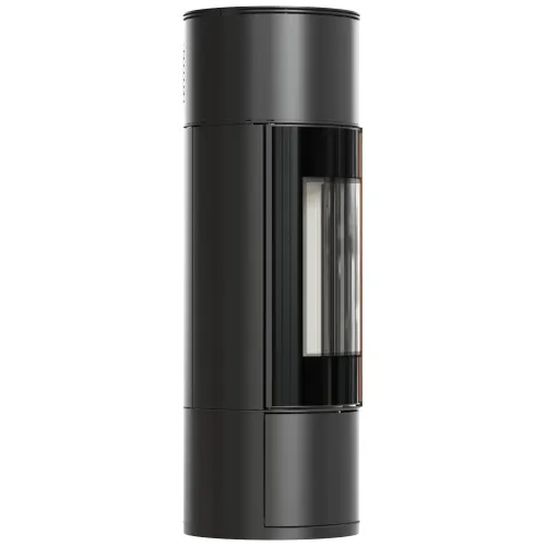 KRATKI PRO PIEC STALOWY AMBLER Z KLAMKĄ Z DREWNA JATOBA FI 150 7 KW