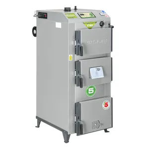 DREWMET KOCIOŁ ZASYPOWY UNI DS 18KW 5 KLASA ECODESIGN Z WENTYLATOREM I STEROWNIKIEM