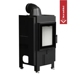 KRATKI PRO WKŁAD KOMINKOWY STALOWY LAWA FI 200 9 KW