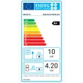 KRATKI PRO PIEC STALOWY Z PŁASZCZEM WODNYM ERIK AQUA Z CZARNYM WYŁOŻENIEM FI 150 10 KW
