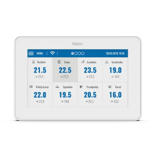 TECH M-12T - PRZEWODOWO- BEZPRZEWODOWY PANEL KONTROLNY
