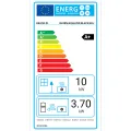 KRATKI PRO PIEC STALOWY Z PŁASZCZEM WODNYM BJORN AQUA Z KLAMKĄ Z DREWNA JATOBA I CZARNYM WYŁOŻENIEM 10 KW FI 150