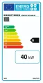 Etykieta energetyczna - Defro Komfort Eko Mini