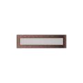 KRATKI KRATKA KOMINKOWA PROSTOKĄTNA MIEDZIANA 110X420 MM