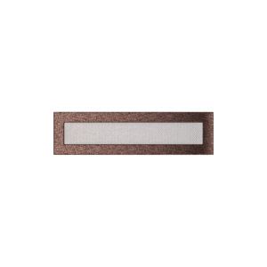 KRATKI KRATKA KOMINKOWA PROSTOKĄTNA MIEDZIANA 110X420 MM