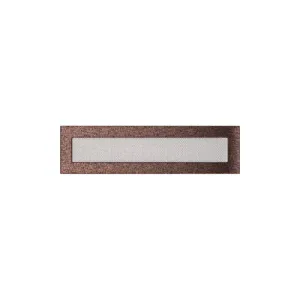 KRATKI KRATKA KOMINKOWA PROSTOKĄTNA MIEDZIANA 110X420 MM