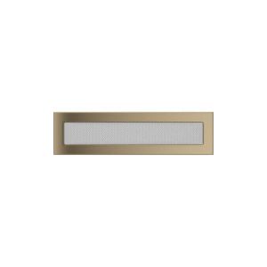 KRATKI KRATKA KOMINKOWA PROSTOKĄTNA ZŁOTO GALWANICZNE 110X420 MM