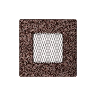KRATKI KRATKA KOMINKOWA PROSTOKĄTNA MIEDZIANA 110X110 MM