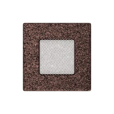 KRATKI KRATKA KOMINKOWA PROSTOKĄTNA MIEDZIANA 110X110 MM