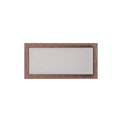 KRATKI KRATKA KOMINKOWA PROSTOKĄTNA MIEDZIANA 220X450 MM