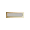 KRATKI KRATKA KOMINKOWA PROSTOKĄTNA POZŁACANA 110X320 MM