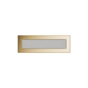 KRATKI KRATKA KOMINKOWA PROSTOKĄTNA POZŁACANA 110X320 MM