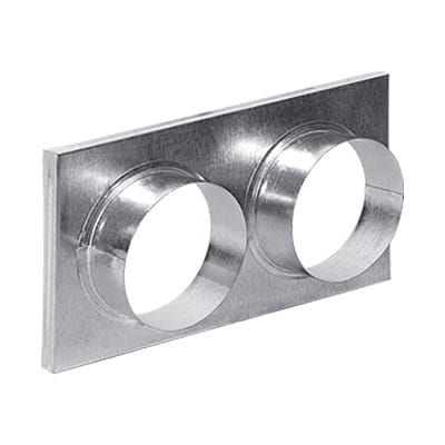 KRATKI PRZYŁĄCZE DO KRATKI KOMINKOWEJ 170X490 FI 2X125