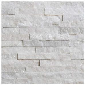 STONES KAMIEŃ NATURALNY BIANCO 360-400x100x14-17MM  OP. 0,43M2