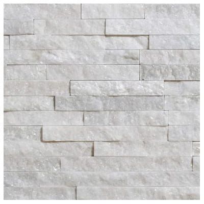 STONES KAMIEŃ NATURALNY BIANCO 360-400X100X14-17 MM OP. 0,43 M2
