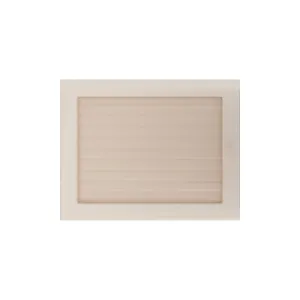 KRATKI KRATKA KOMINKOWA PROSTOKĄTNA KREMOWA Z ŻALUZJĄ 220X300 MM