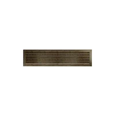 KRATKI KRATKA KOMINKOWA FRESH CZARNO-ZŁOTA 170X700 MM