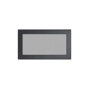 KRATKI KRATKA KOMINKOWA PROSTOKĄTNA GRAFITOWA 170X300 MM