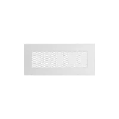 KRATKI KRATKA KOMINKOWA PROSTOKĄTNA BIAŁA 110X240 MM
