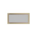 KRATKI KRATKA KOMINKOWA PROSTOKĄTNA ZŁOTO GALWANICZNE 220X450 MM