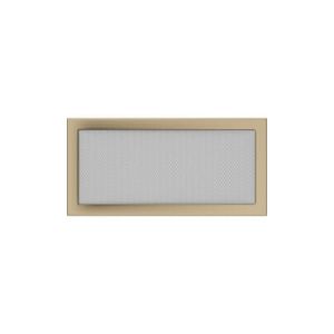 KRATKI KRATKA KOMINKOWA PROSTOKĄTNA ZŁOTO GALWANICZNE 220X450 MM