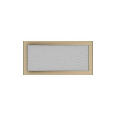 KRATKI KRATKA KOMINKOWA PROSTOKĄTNA ZŁOTO GALWANICZNE 220X450 MM