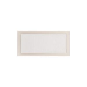 KRATKI KRATKA KOMINKOWA PROSTOKĄTNA KREMOWA 220X450 MM