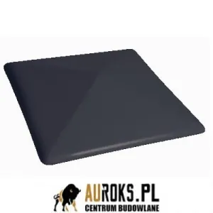 DASZEK OGRODZENIOWY KLINKIEROWY KOLOR NOC POLARNA 445x585x106 MM KLINKIER PRZYSUCHA