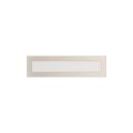KRATKI KRATKA KOMINKOWA PROSTOKĄTNA KREMOWA 110X420 MM